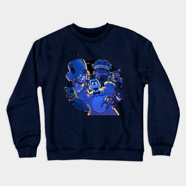 Five Nights at Freddy's Freddy Ball Crewneck Sweatshirt by Sunny Saturated